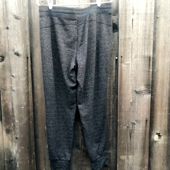 Champion Elite Grey Striped Sweatpants Joggers Women's Medium M Lounge Casual - Picture 2 of 8